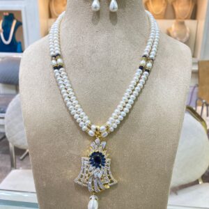 Organic Pearl Necklace-40